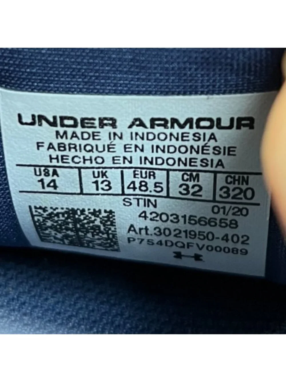 Under Armour please review