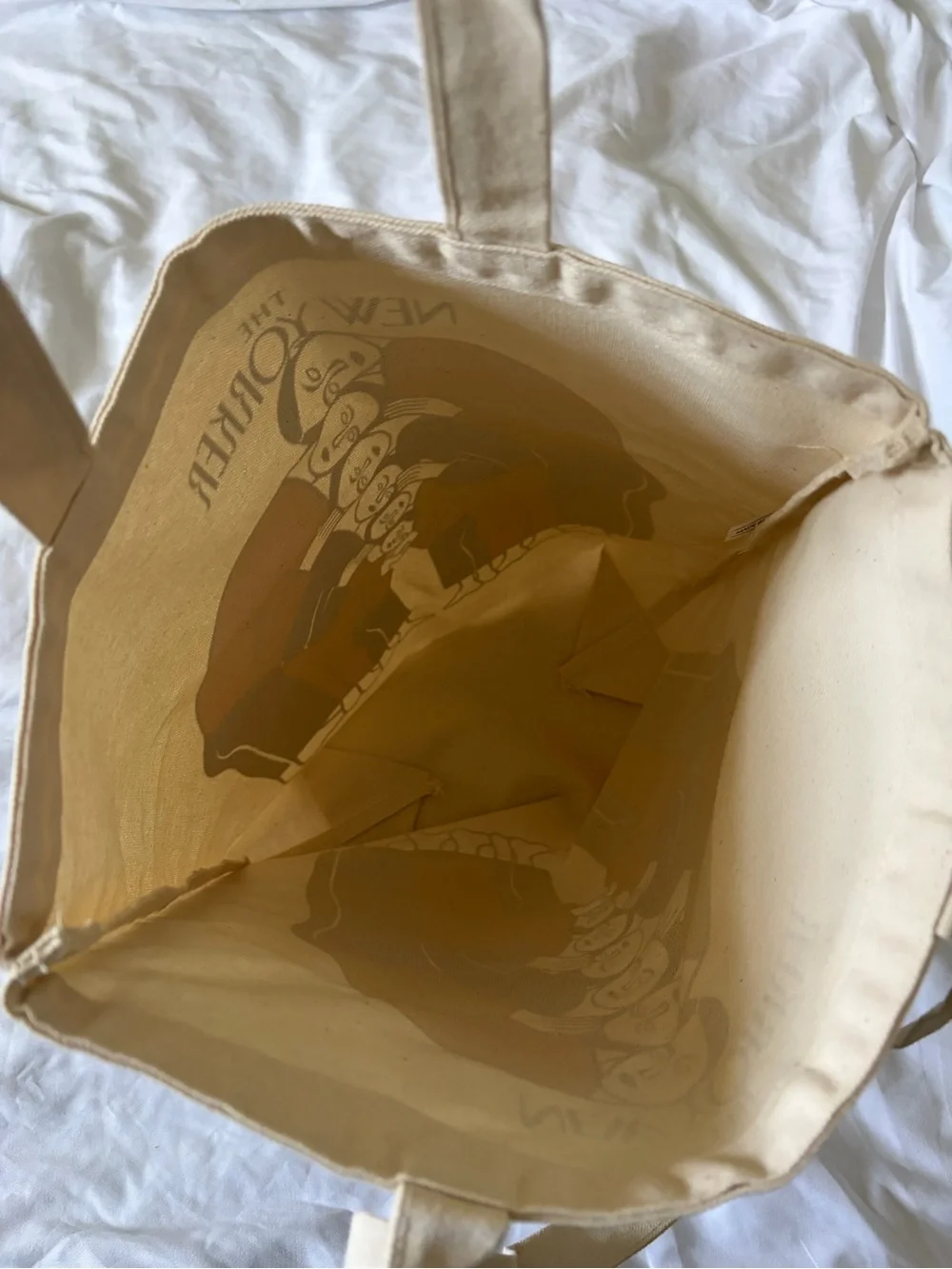 The New Yorker Canvas Tote