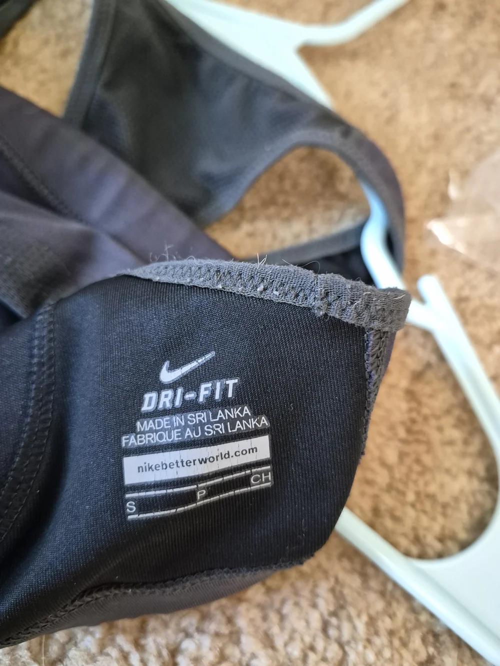 Nike managing bra underband