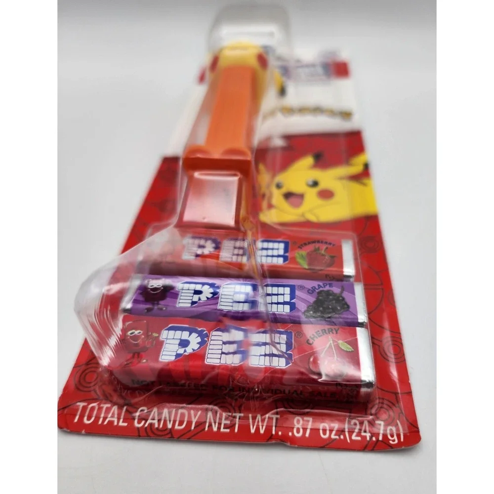 2023 Pez Pikachu Winking‎ New on Card