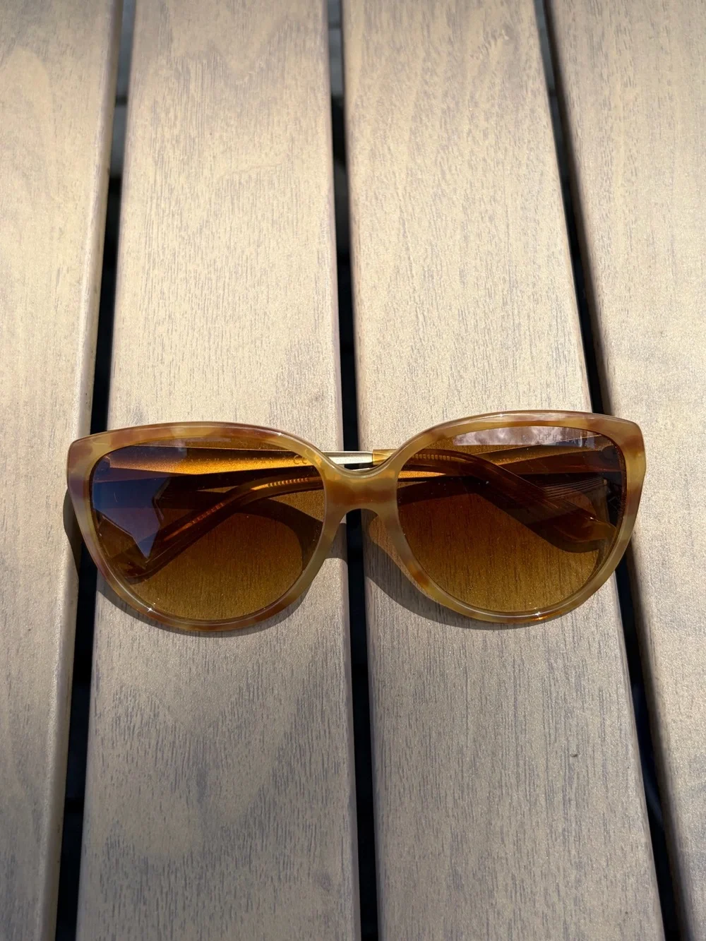 Ralph Lauren Brown Tinted Cat-Eye Sunglasses - Women Accessories