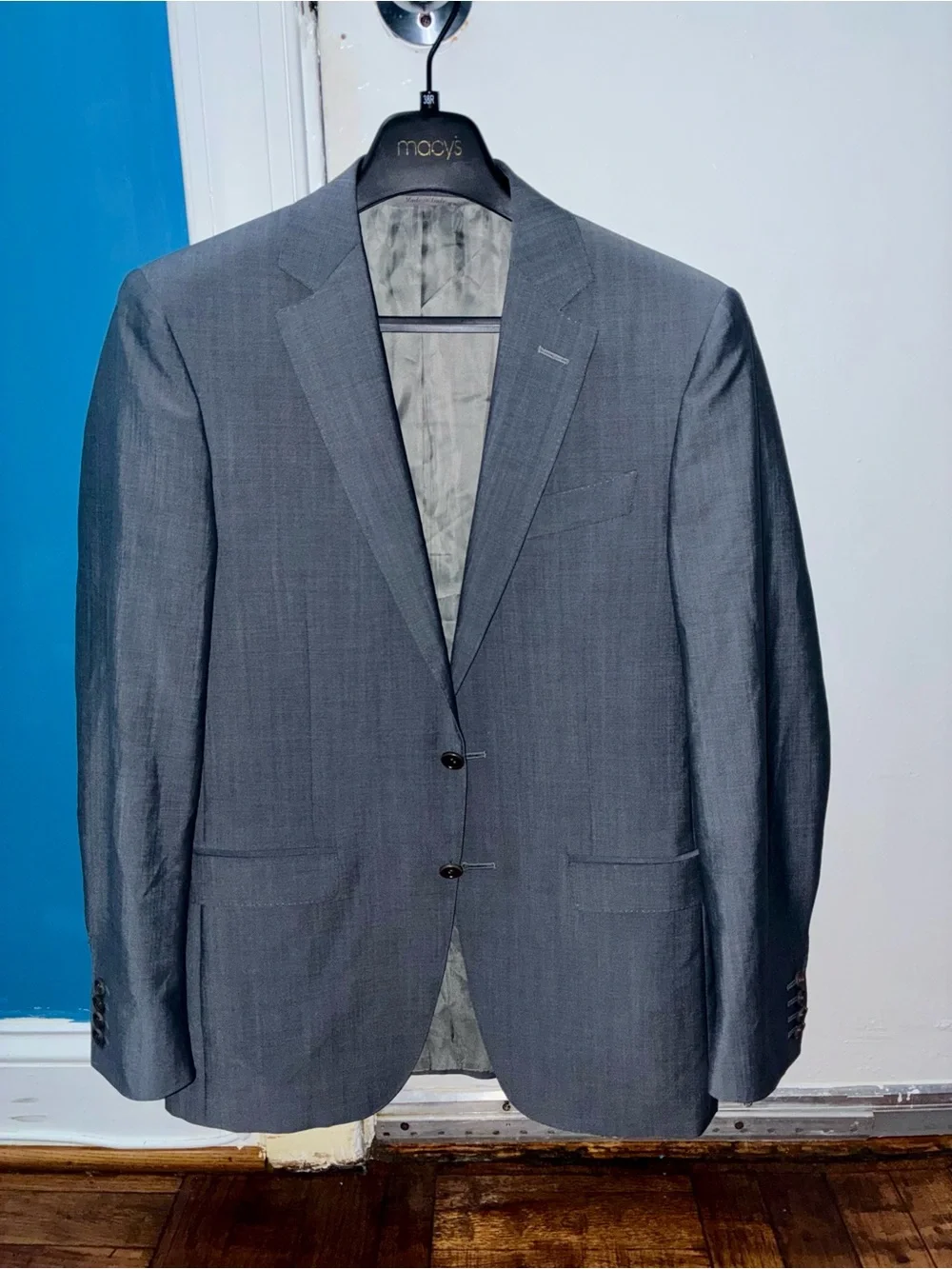 Canali Slate Gray Two-Button Men's Blazer