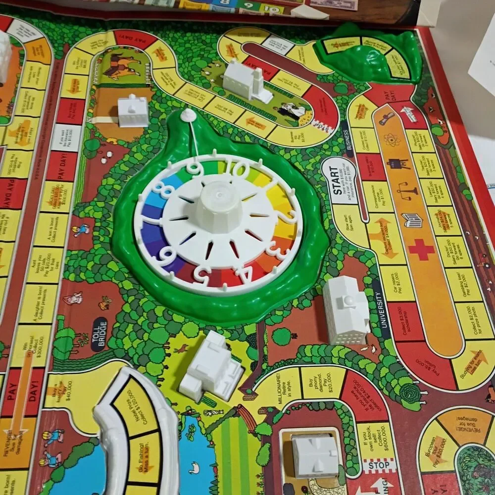 Milton Bradley board has
