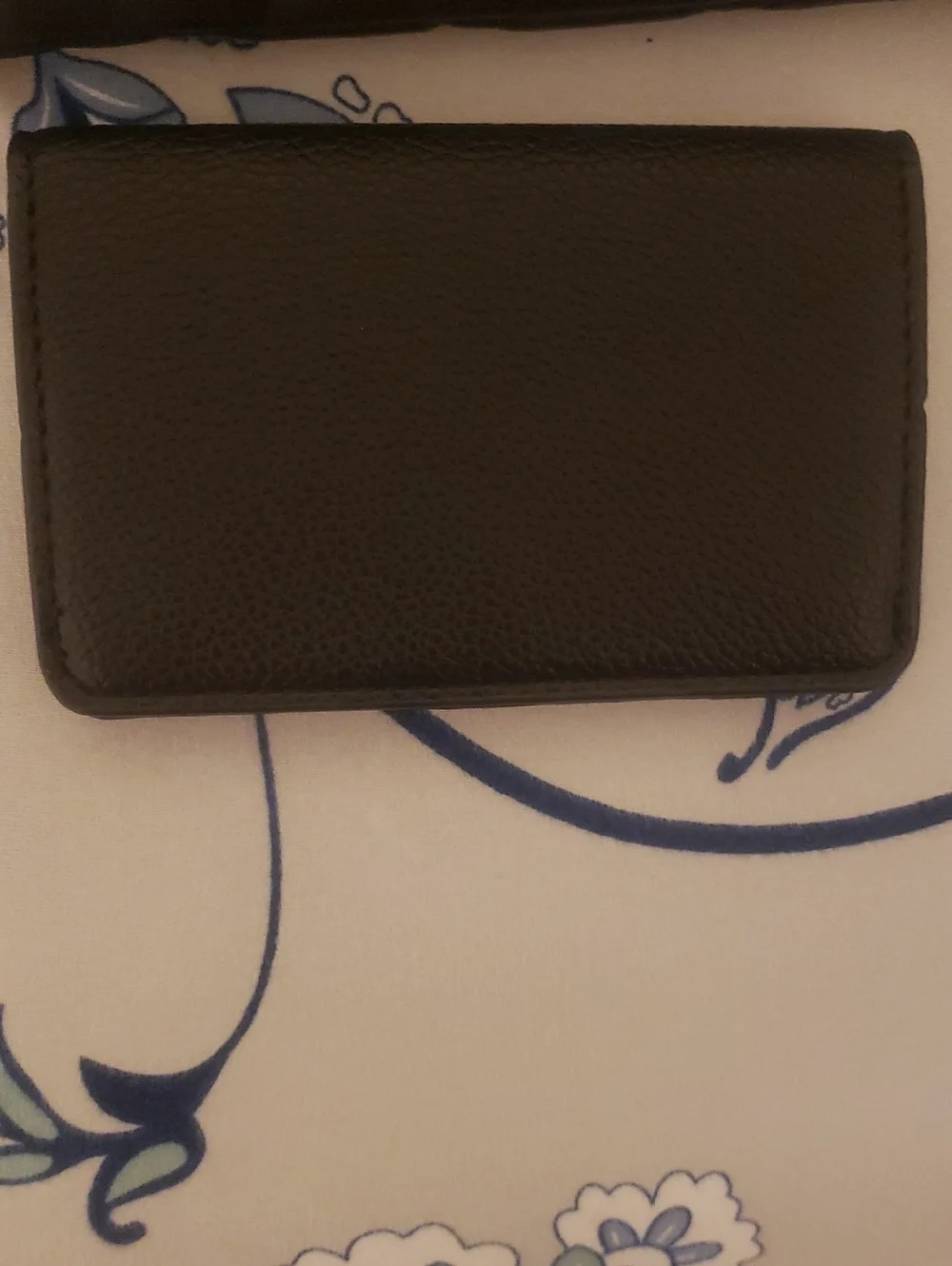 London Fog quilted cosmetic