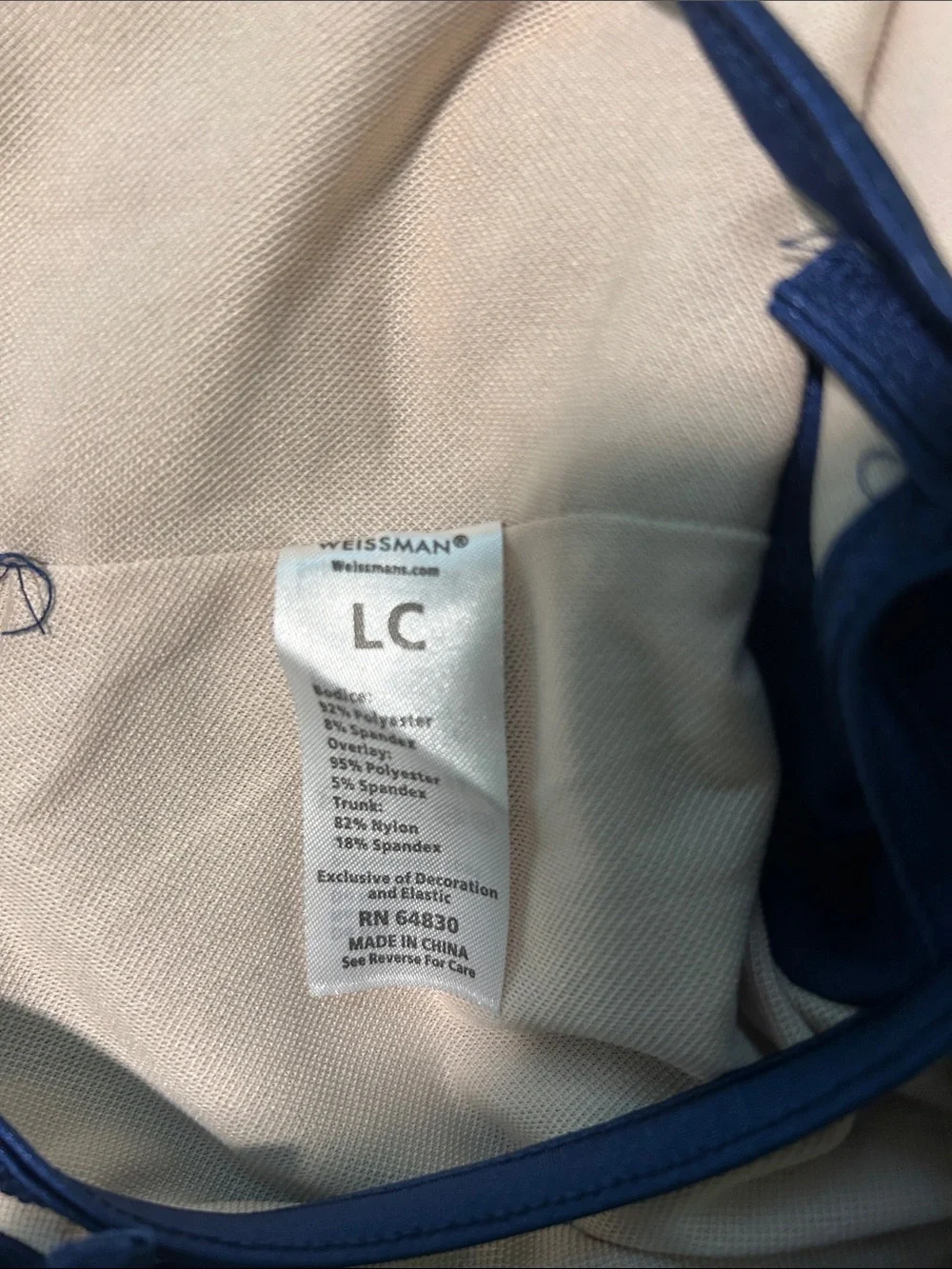 Weissman elegant navy