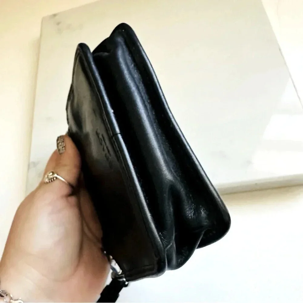 Vintage Coach Legacy Mini Penny Turnlock Leather Crossbody