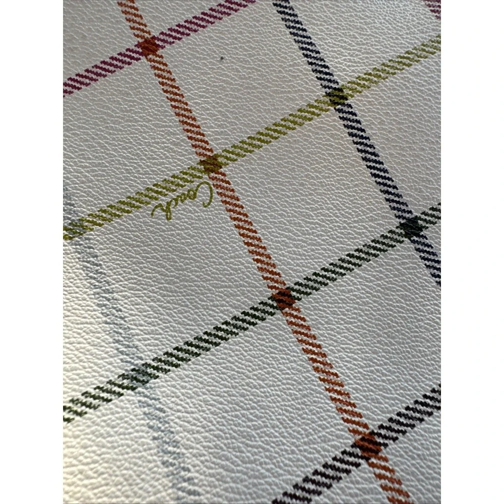 Coach plaid multicolor
