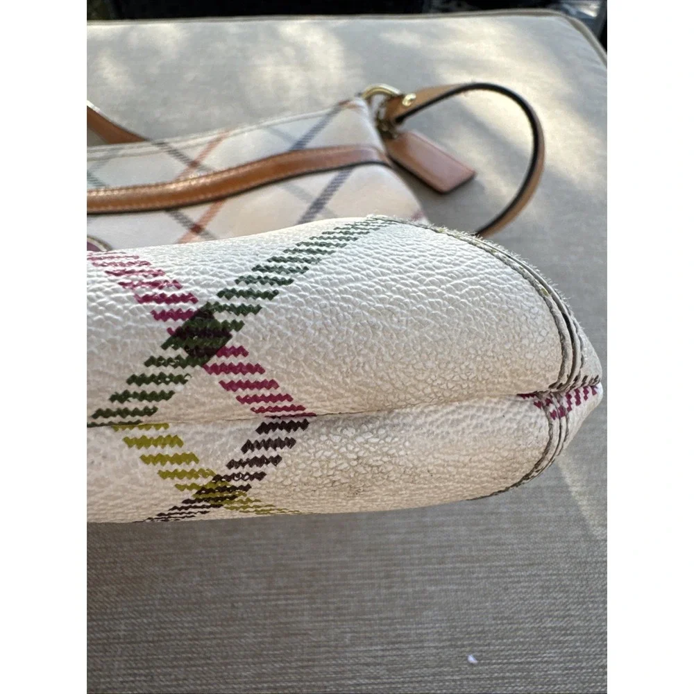 Coach plaid multicolor
