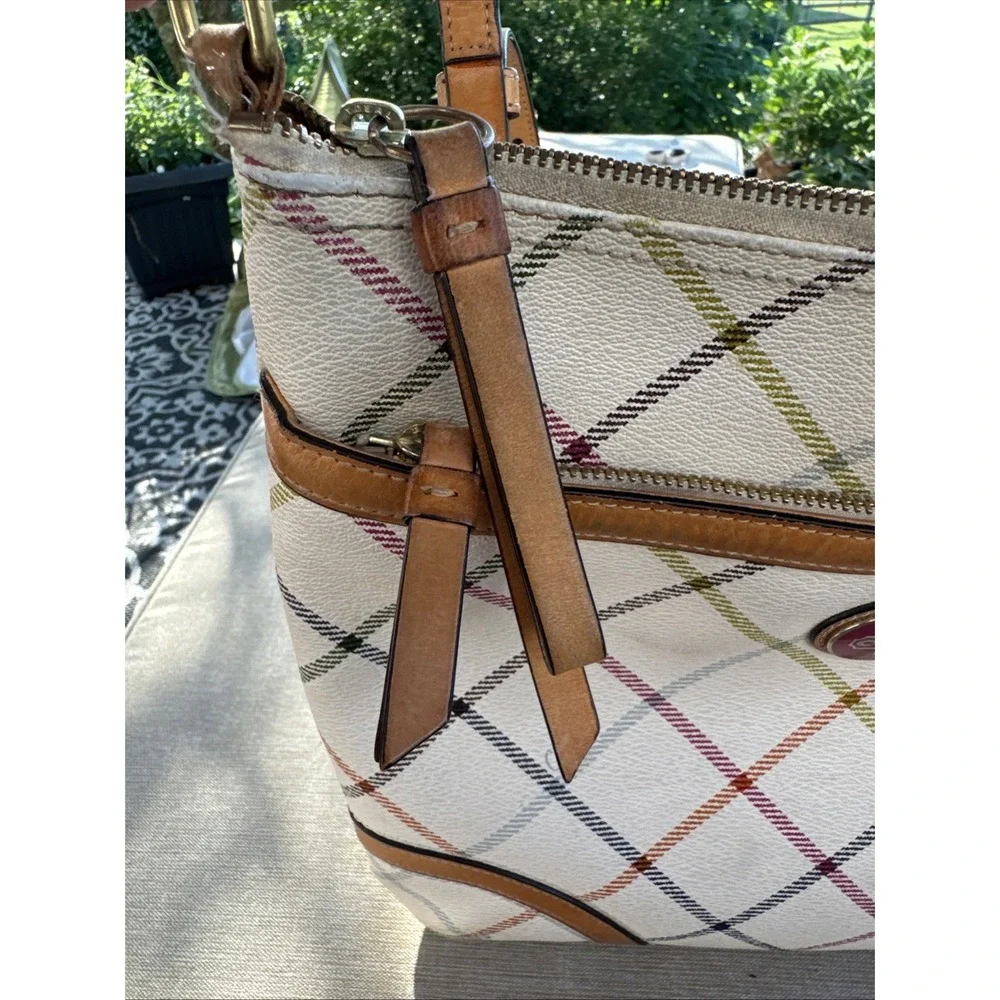 Coach plaid multicolor