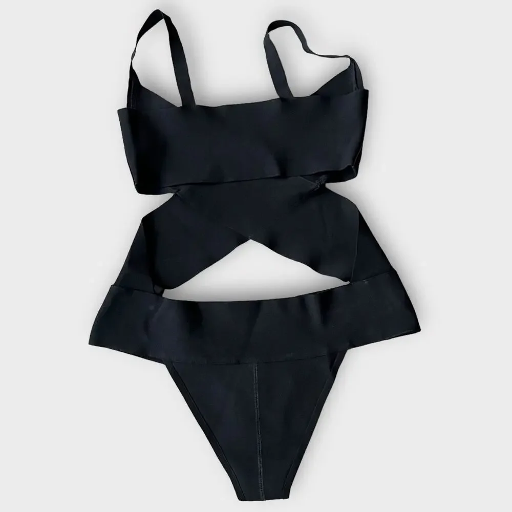NEW Skims Knit Monokini 1-Piece Swimsuit Size 2X