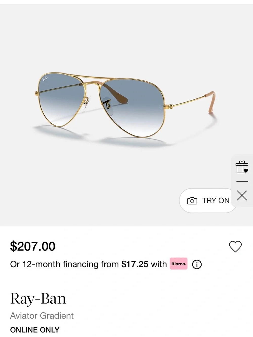 Ray-Ban brand new