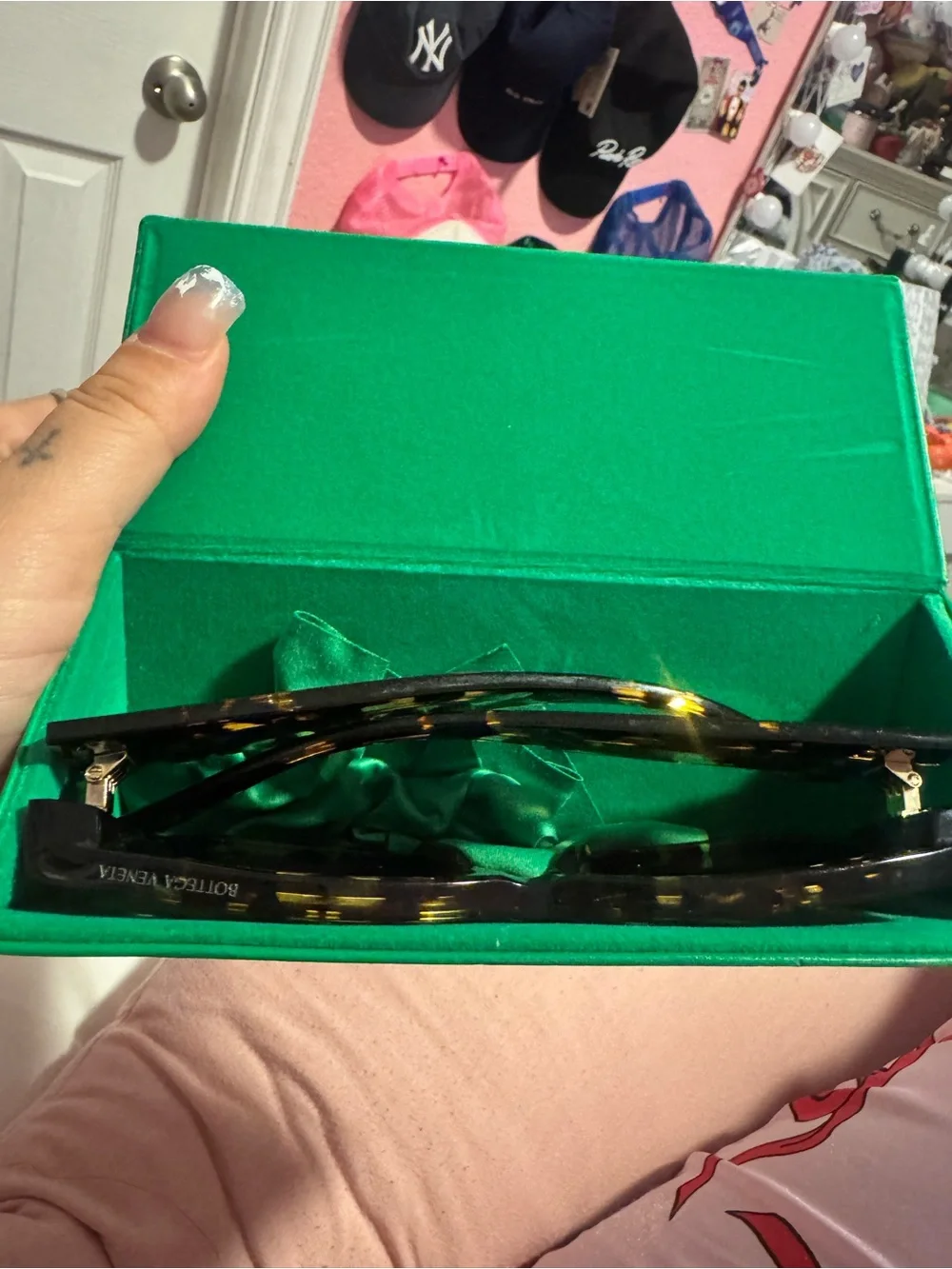 Bottega Veneta Tortoiseshell Sunglasses with Brown Lenses