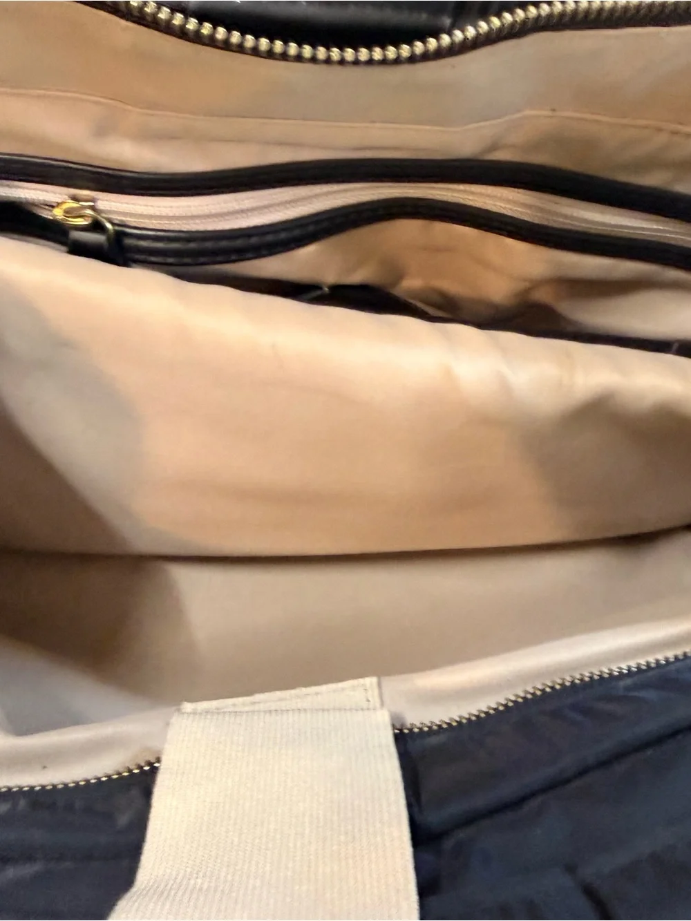 Wenger Black Tote/Laptop Bag with Gold Hardware