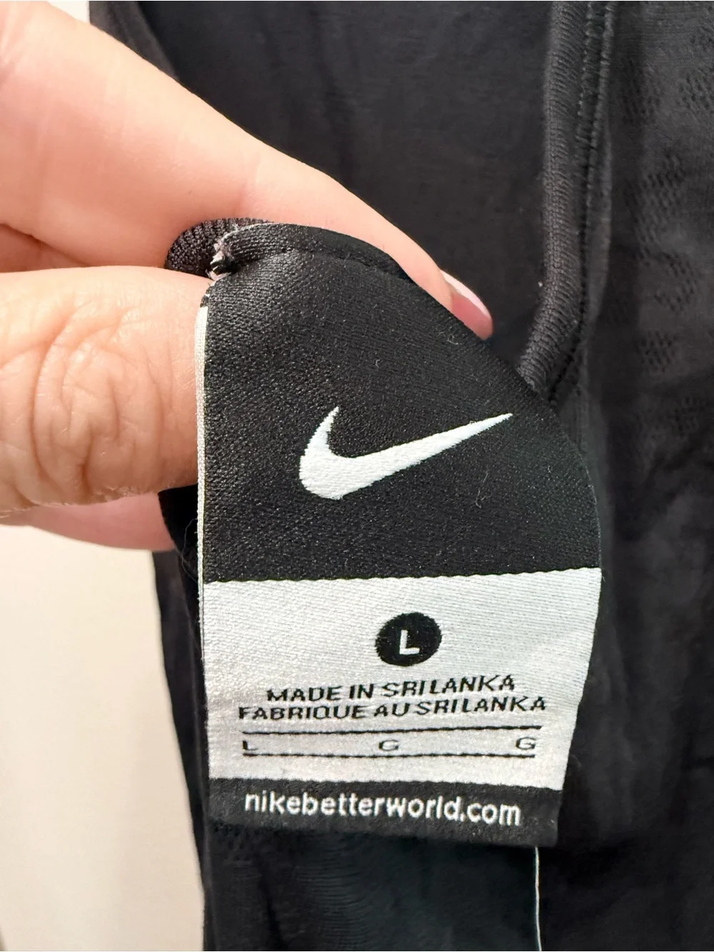 Nike sleeveless racerback