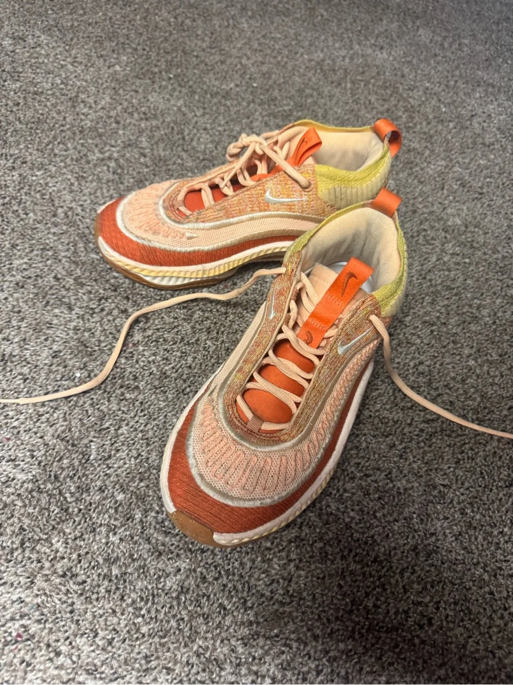 Nike Air Force easy orange men