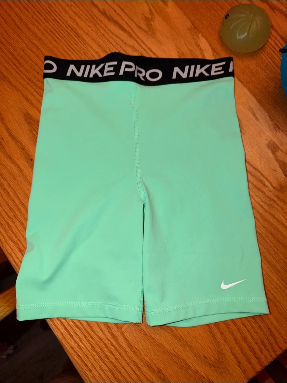 Nike Pro Dri-FIT Bright Green Performance Shorts