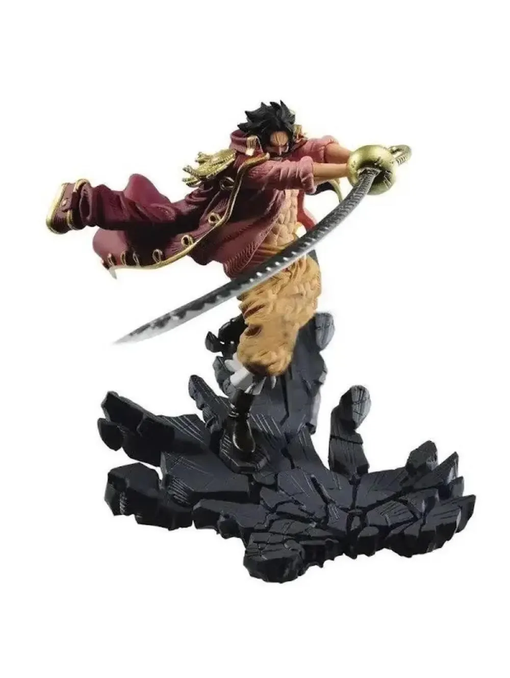 Banpresto One Piece Gol D Roger Figure New Ichibansho Legends US Seller