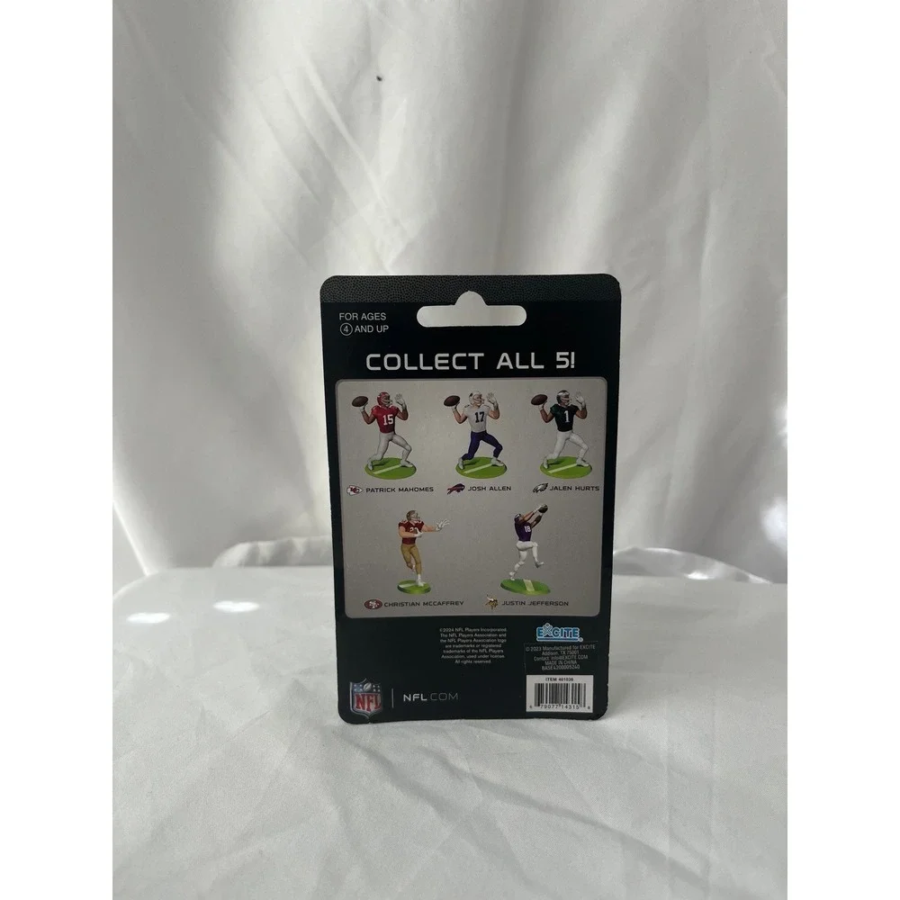 NFL Jalen Hurts Eagles Collectible Figure #1 Quarterback New Sealed