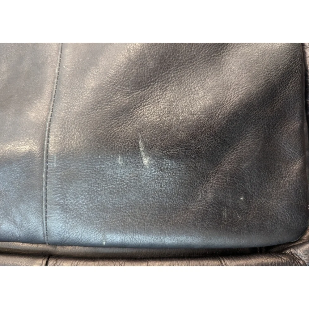 Frye black satchel
