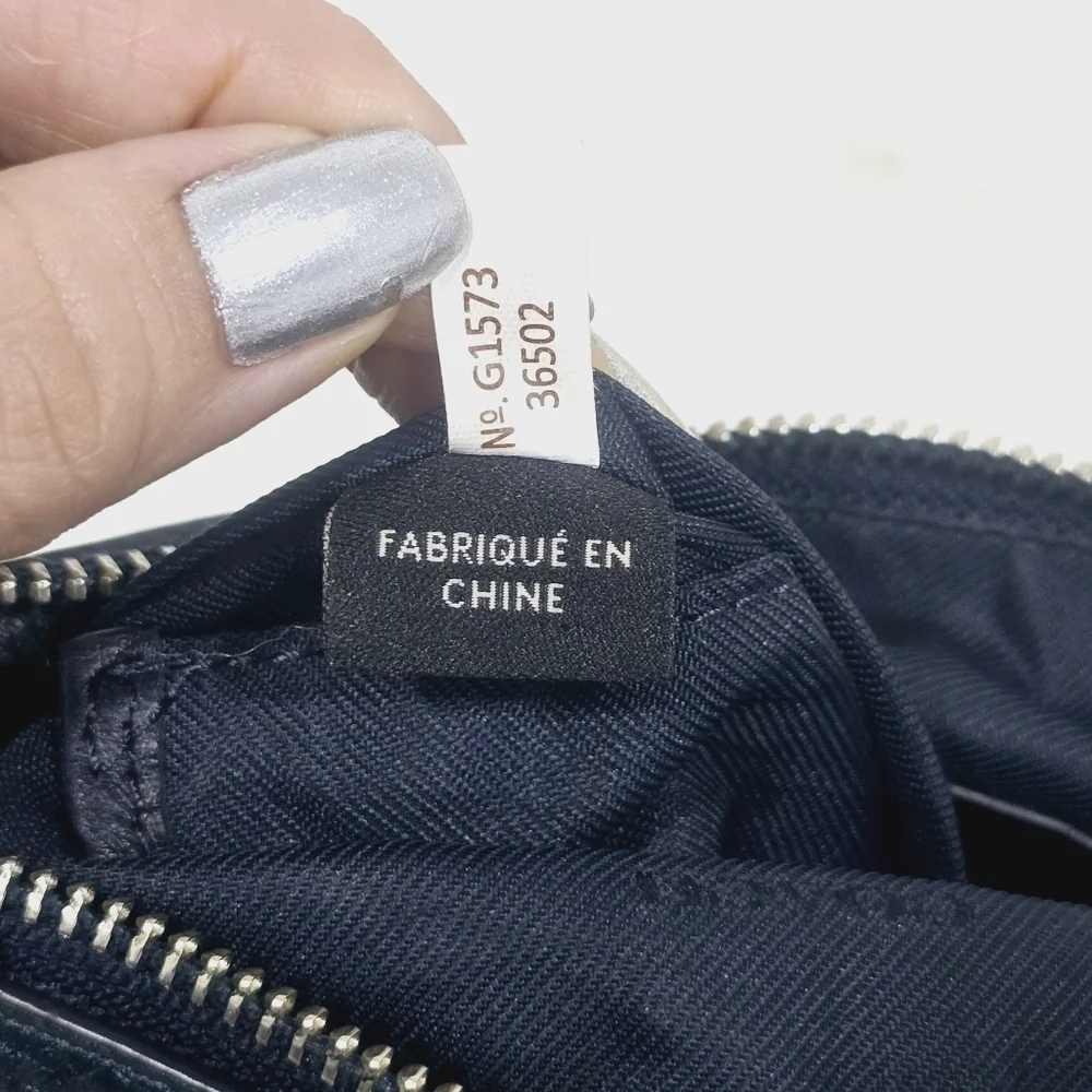 Coach blue crossbody