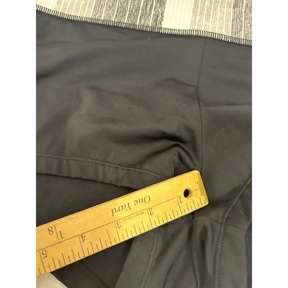 Nike Swim Shorts XL Black Striped Waistband Board Shorts Womens
