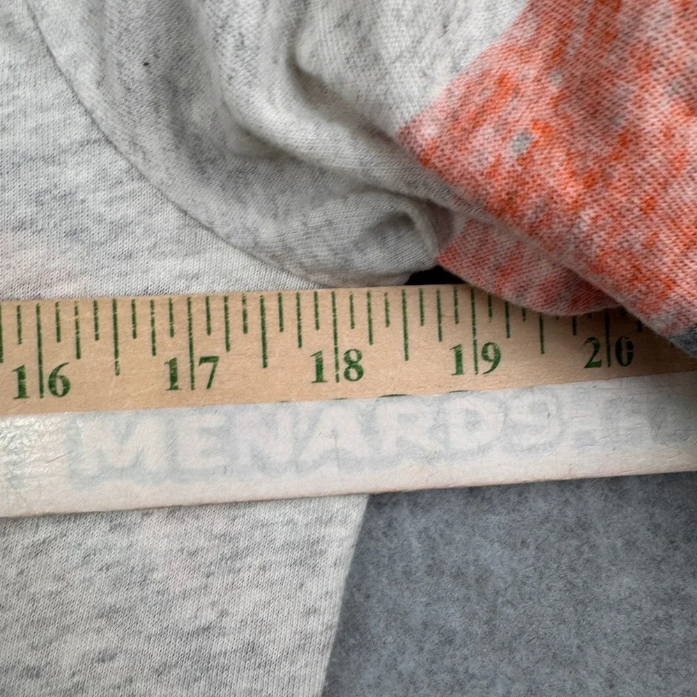 Denver Broncos Top Womens Large Gray NFL Nike Long Sleeve Tee Logo Football