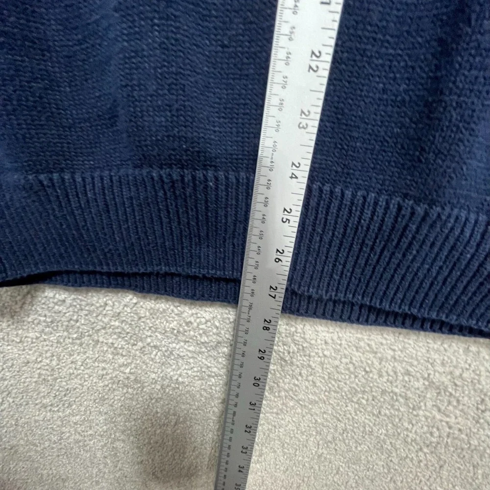 Vintage American Eagle Sweater‎ Mens Large Multi Color Block Dad Striped Crew