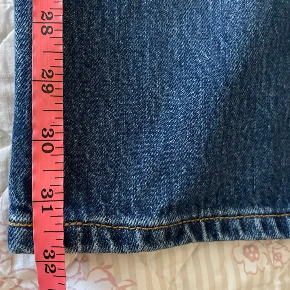 VTG 2003 Levi's 501 Original Fit Straight Leg Denim Button Fly Jeans Y2K