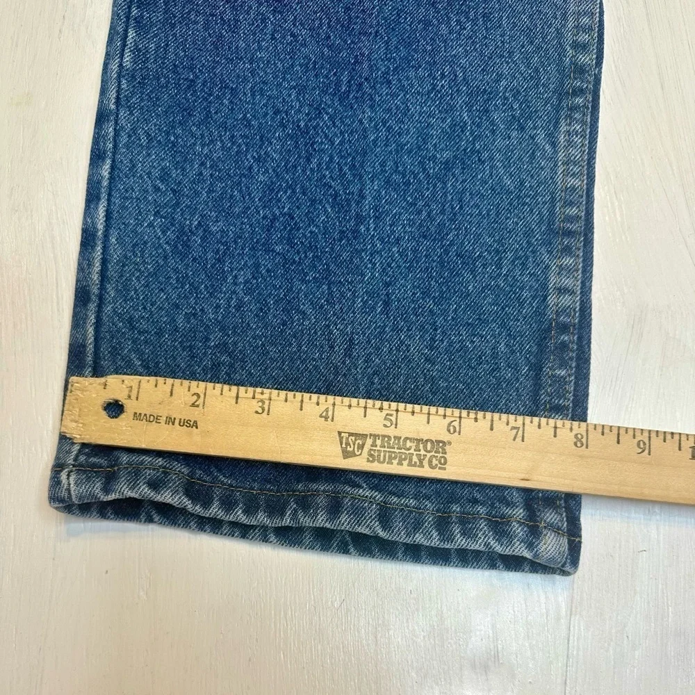 Vintage Wrangler 96501DS Jeans 33x32 Mid Rise Straight Leg Western Denim