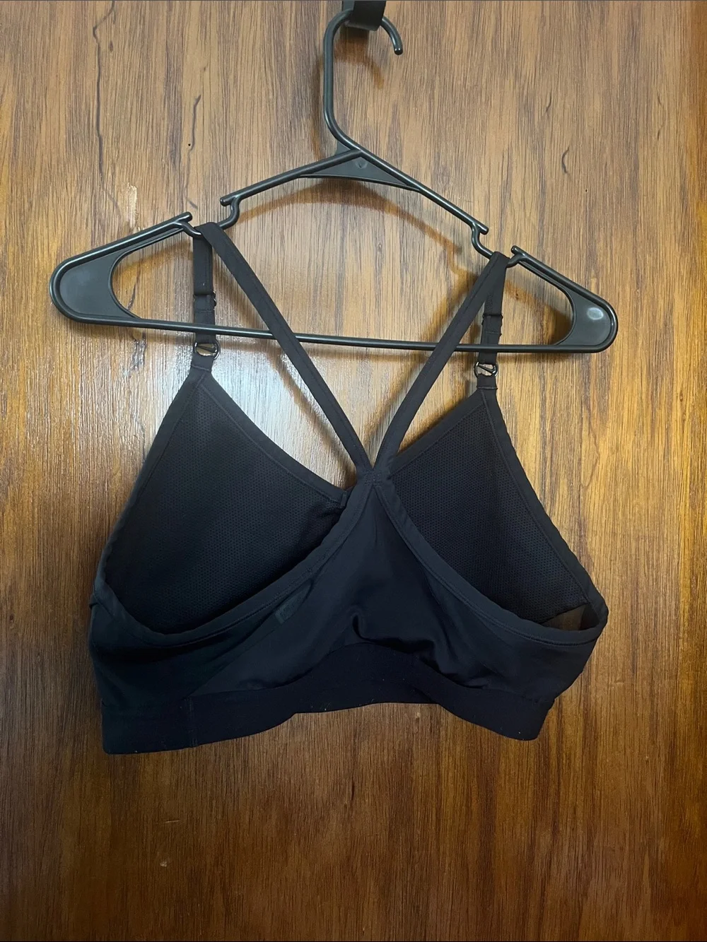 Nike Black Racer Back Low‑Impact Sports Bra