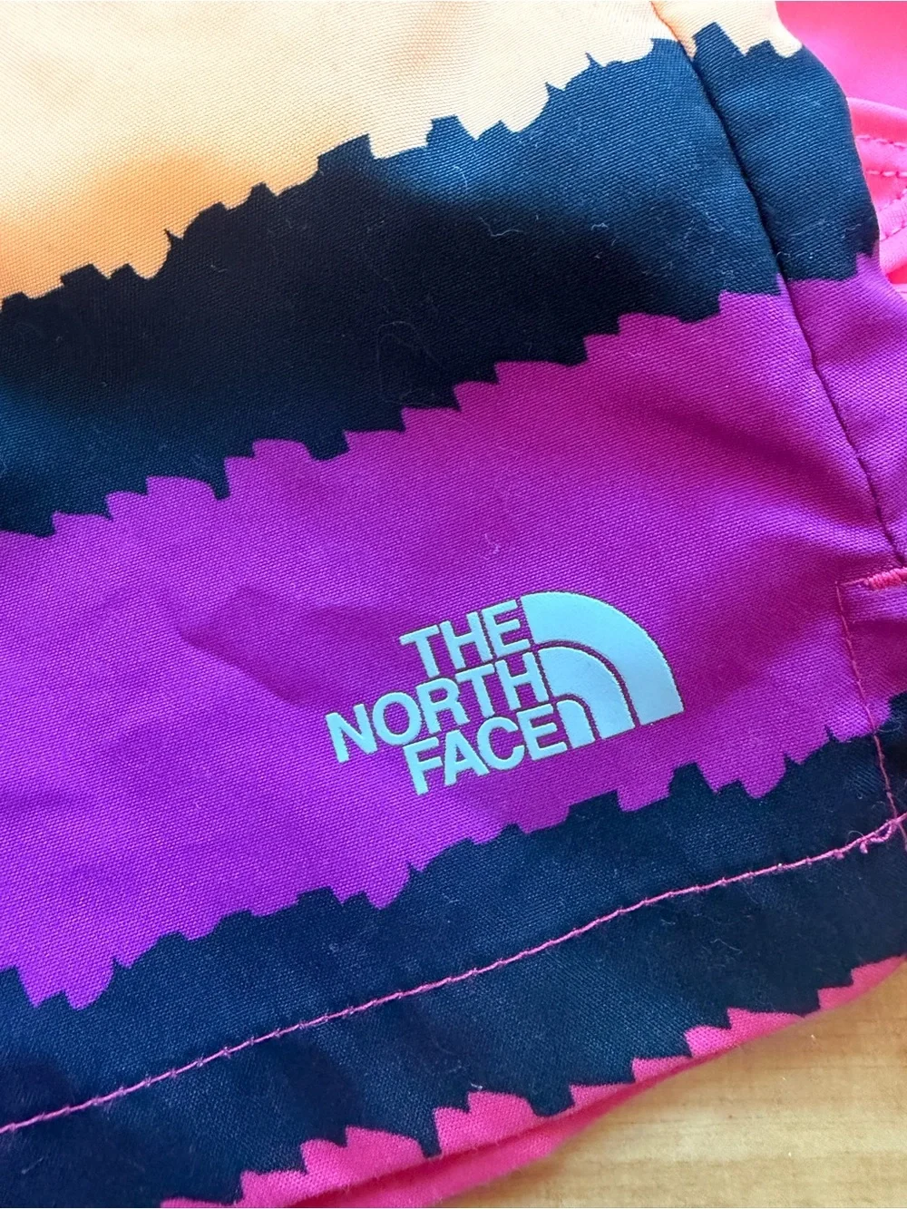 Girls Swim Set, North Face Shorts, Cat and Jack Rash guards, 7/8-10/12