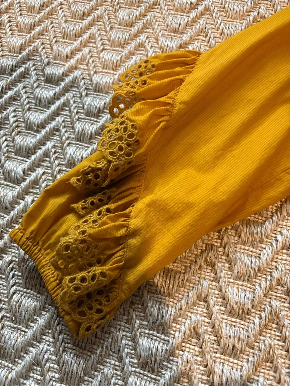 J. Crew lightweight mustard
