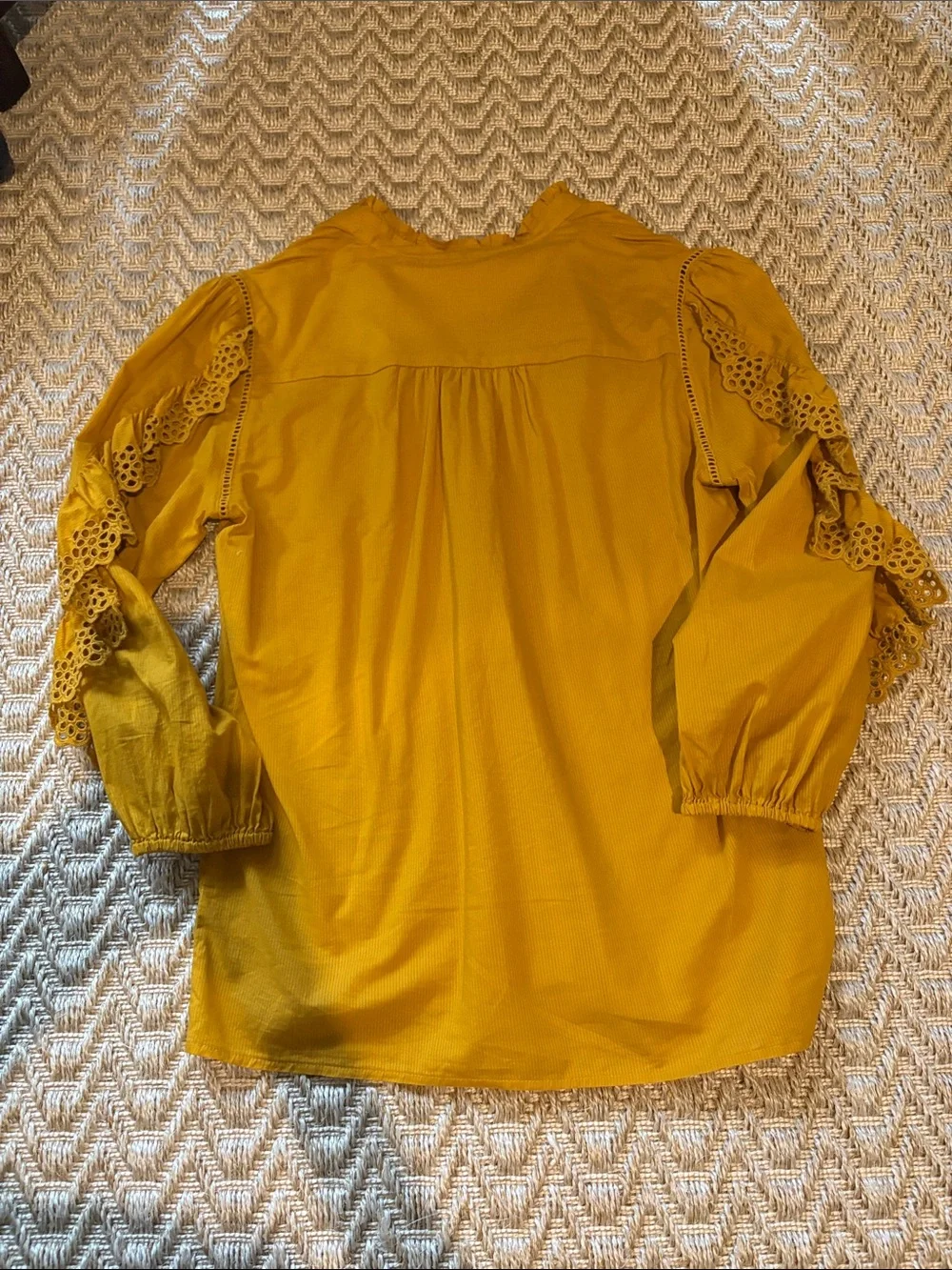 J. Crew lightweight mustard