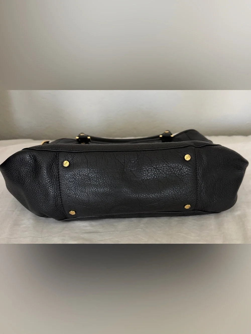 Tory Burch black pebbled