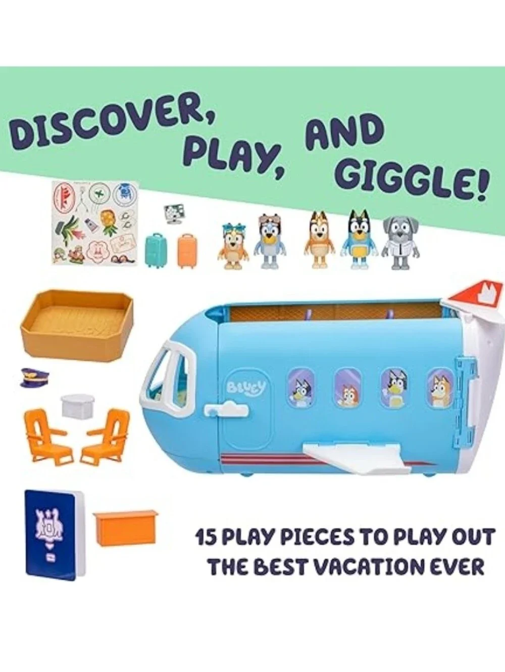 Bluey new airplane
