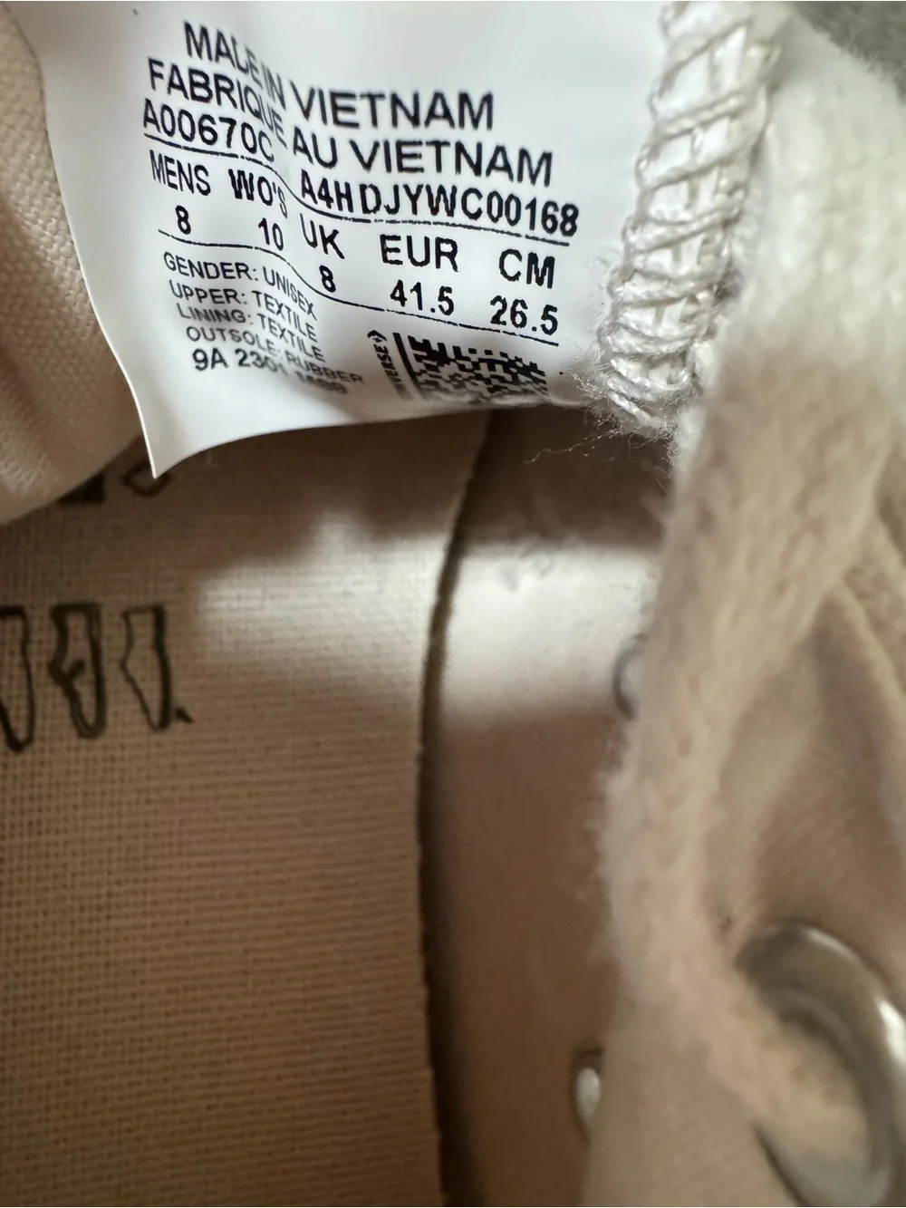 Converse 41 ivory hype