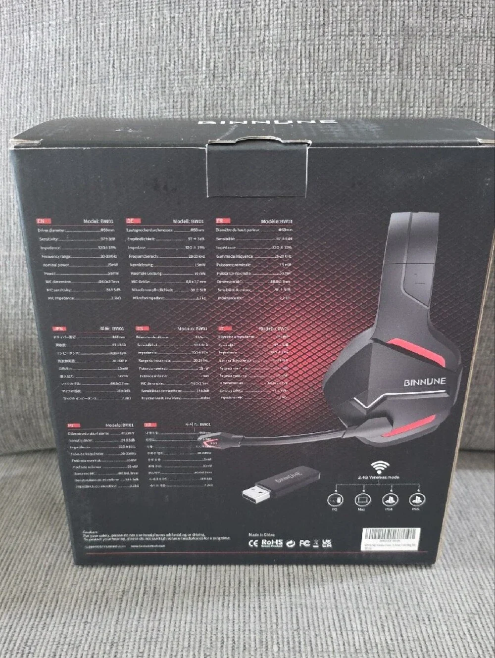 Binnune wireless gaming