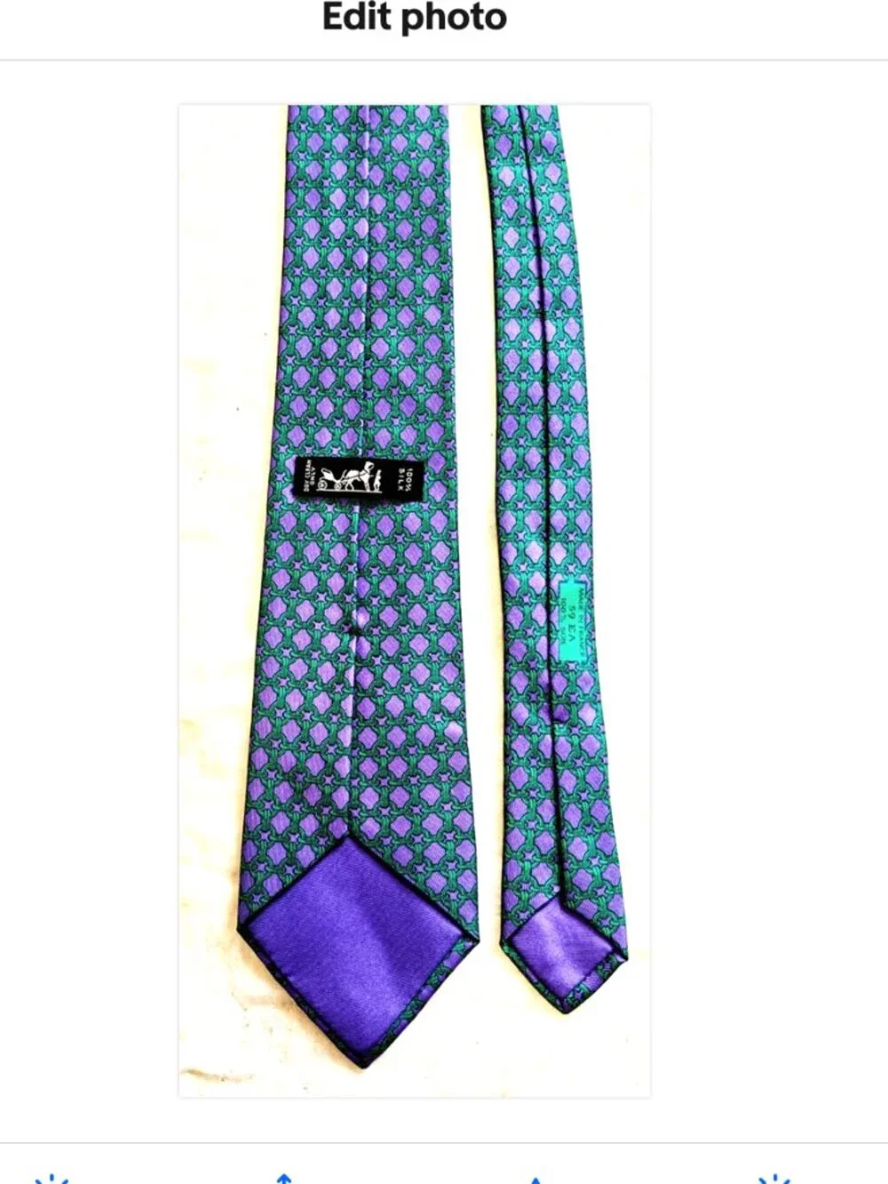 Hermes men tie