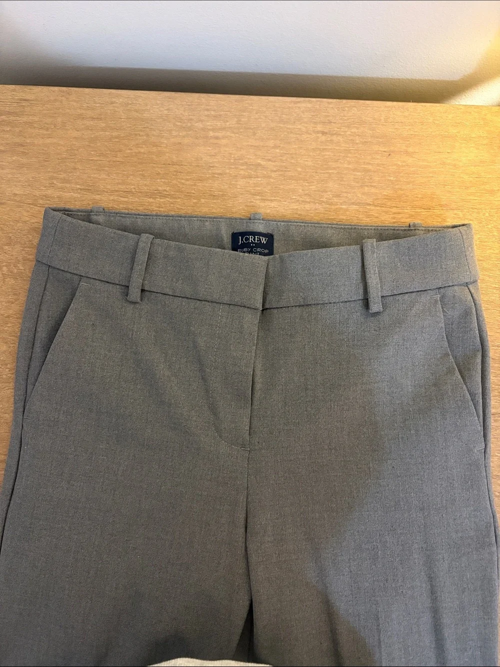 J. Crew Gray Tailored Dress Pants