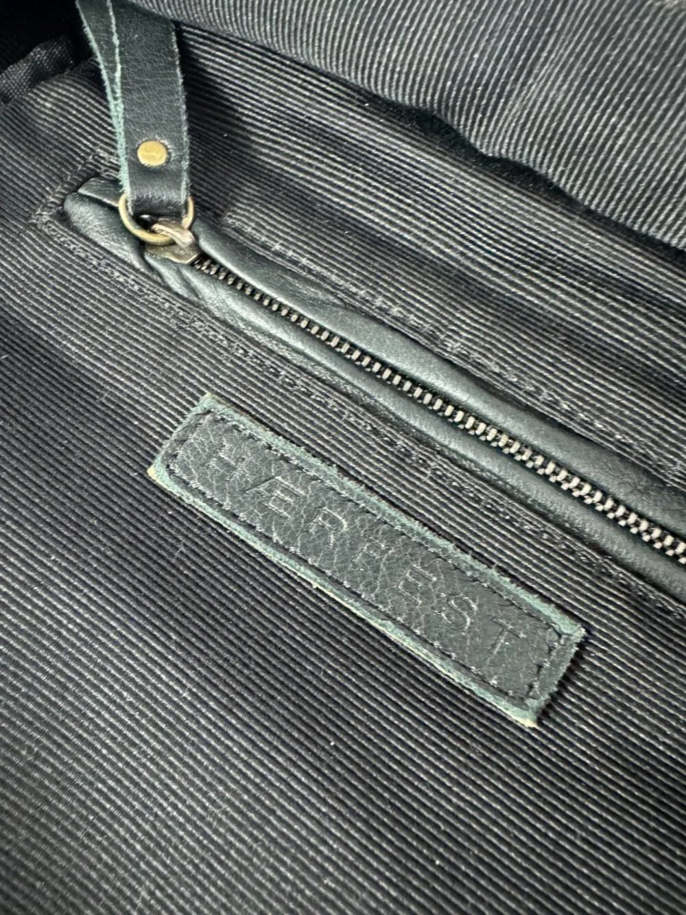 Haerfest Taupe Leather with PVC Backpack