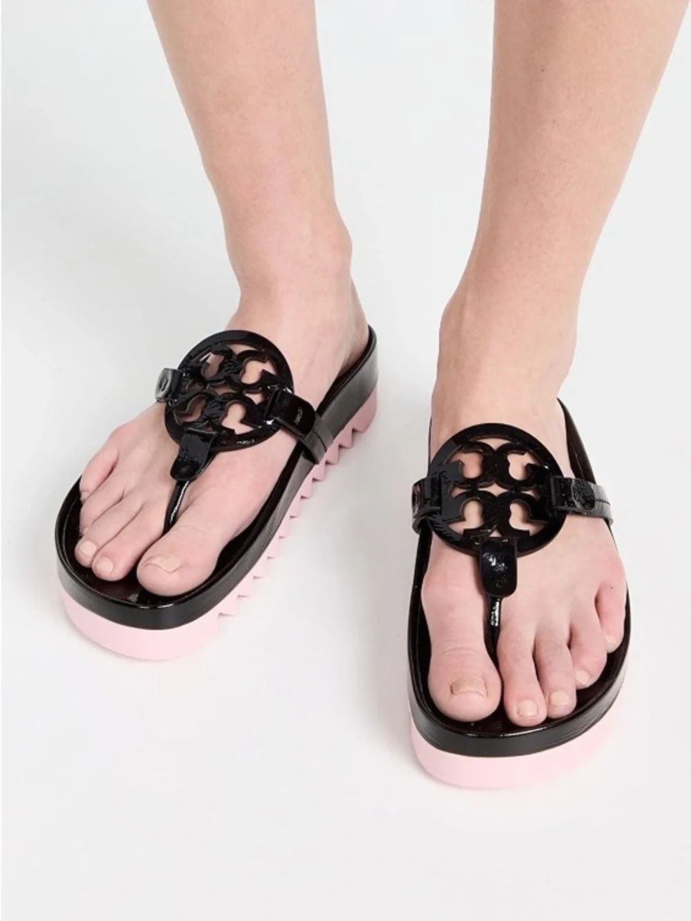 Tory Burch patent black