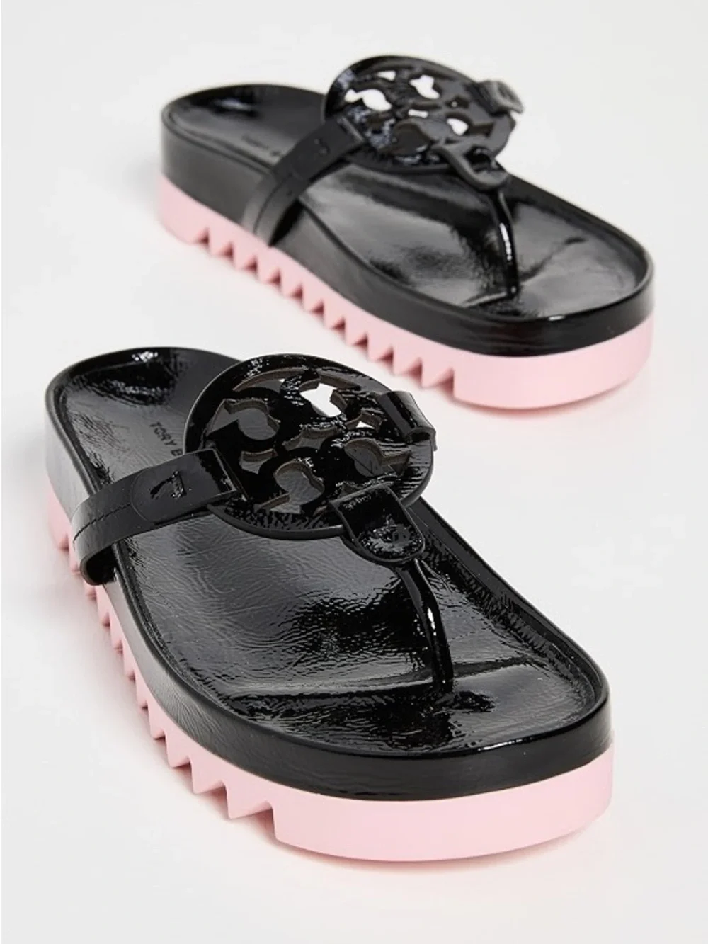 Tory Burch patent black