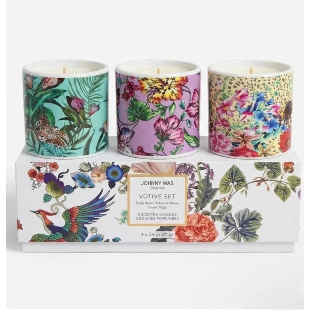 Johnny Was California‎ Votive Set Scented Candles