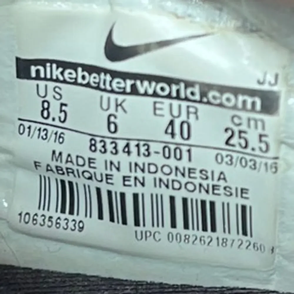 Nike size womens