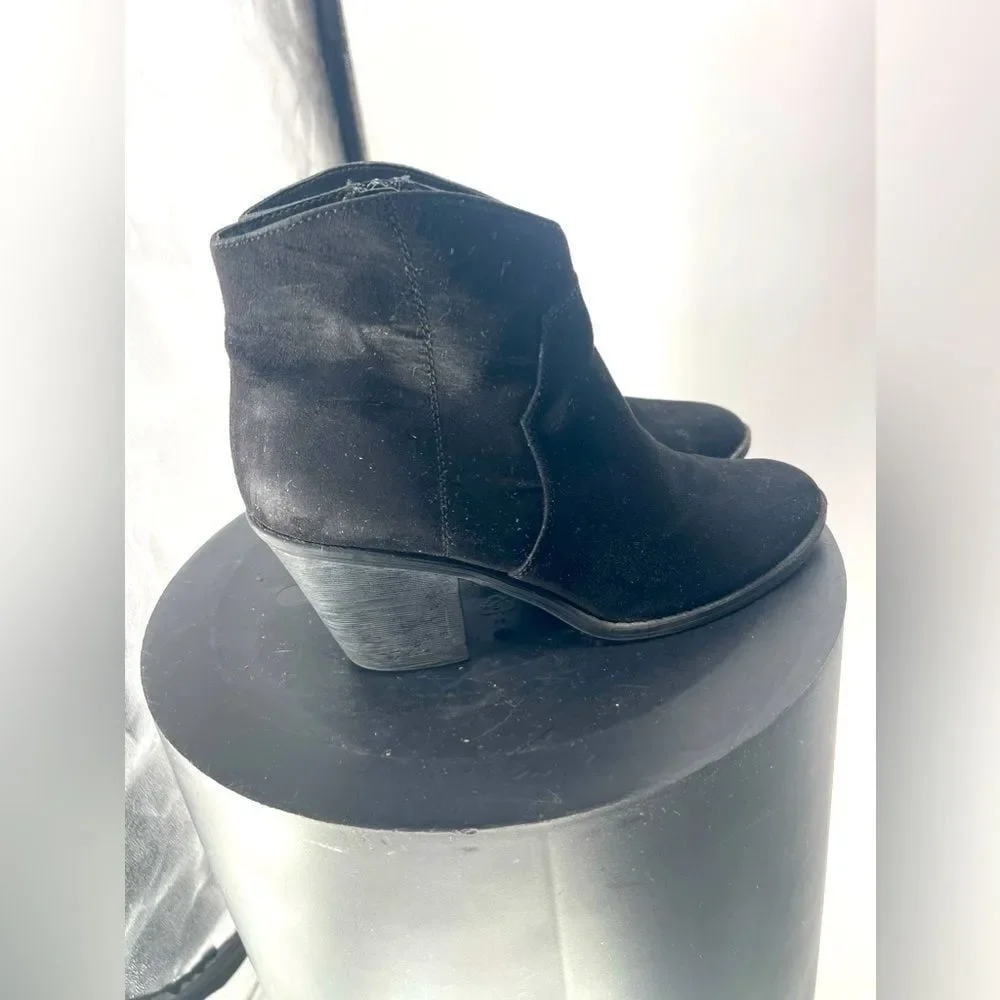 Faded glory black bootie size‎ 9