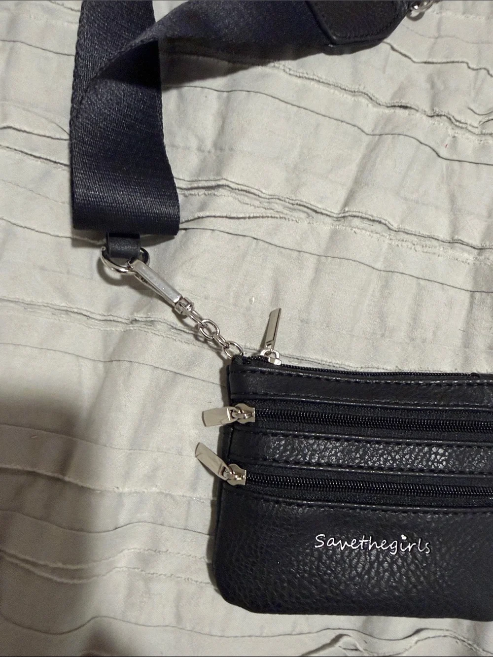 Save The Girls phone strap