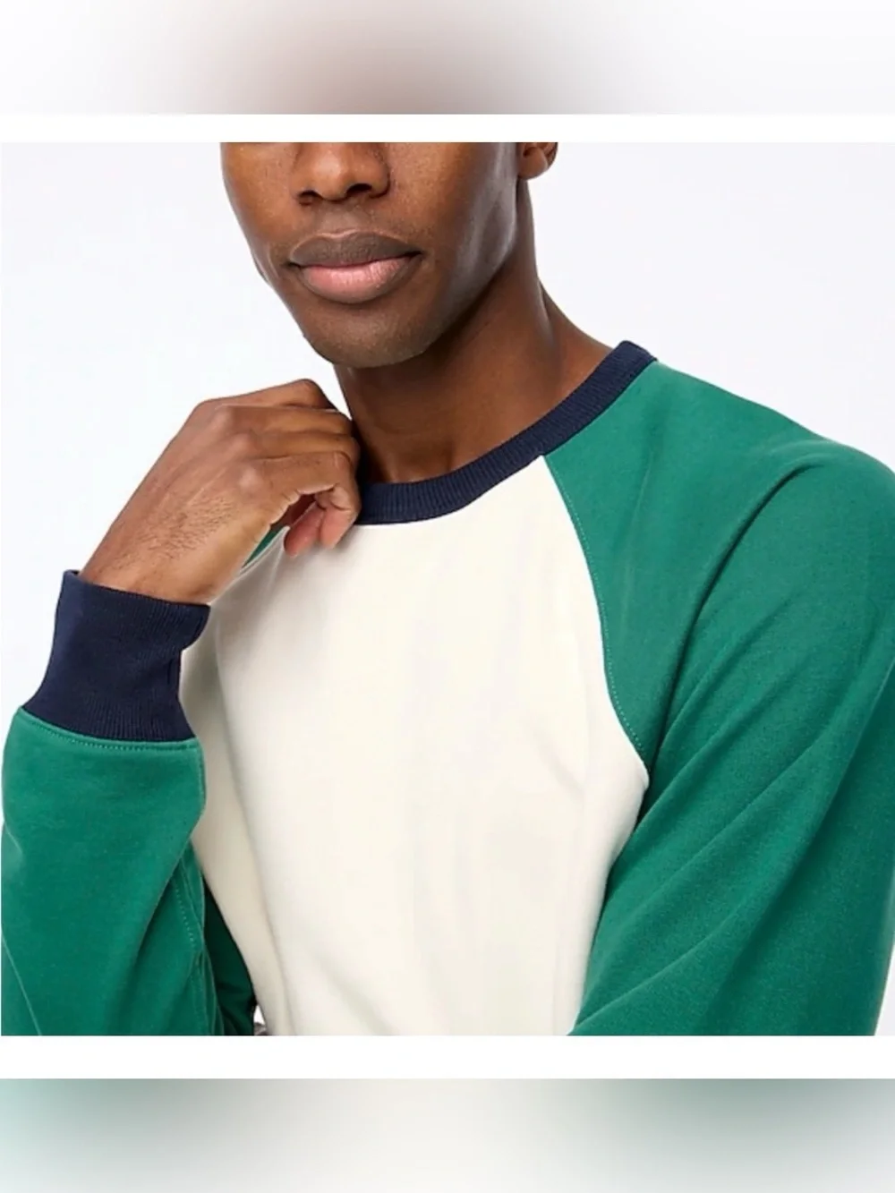 J. Crew crew raglan
