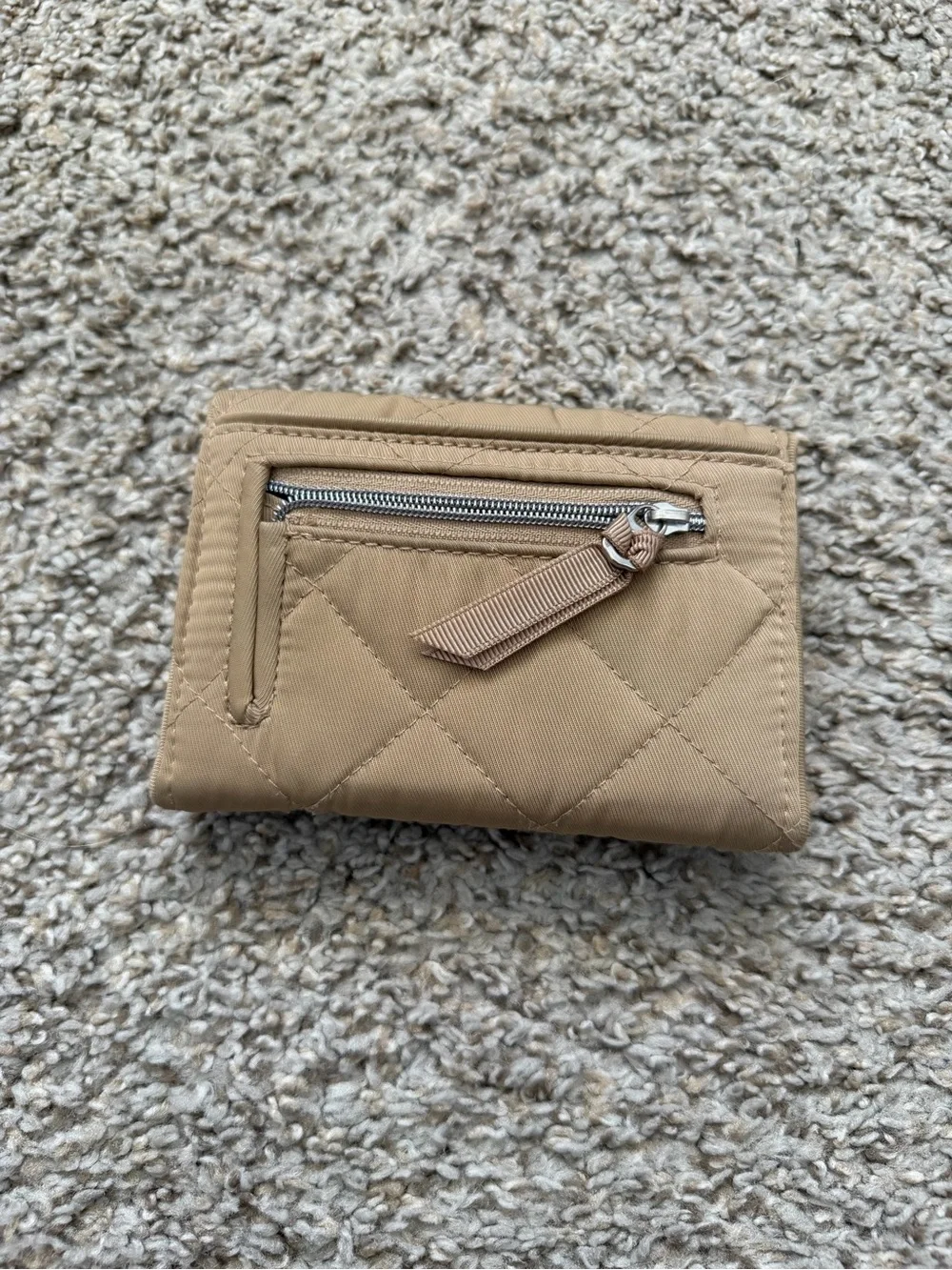 Vera Bradley compact quilted