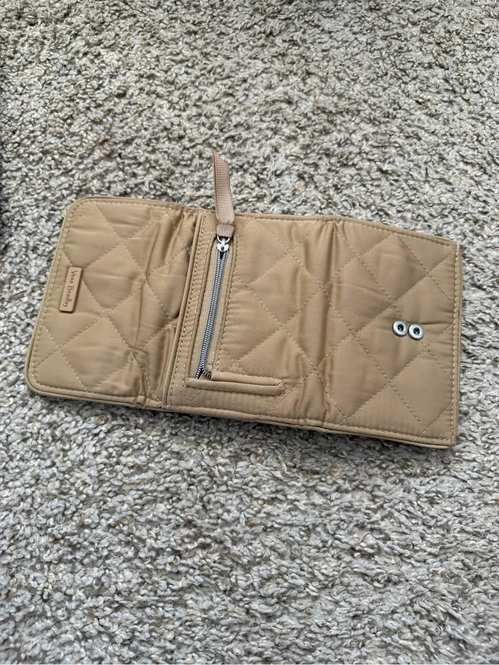 Vera Bradley compact quilted