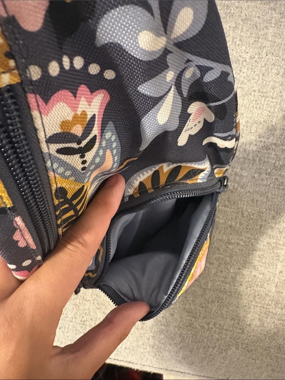 Vera Bradley floral accents